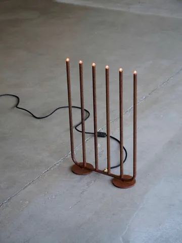 December Ateljé 2023 candlestick - Rust - Konsthantverk