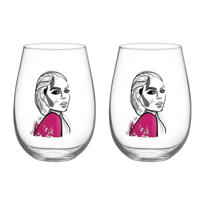 All about you glass 57 cl 2-pack - Next to you - Kosta Boda