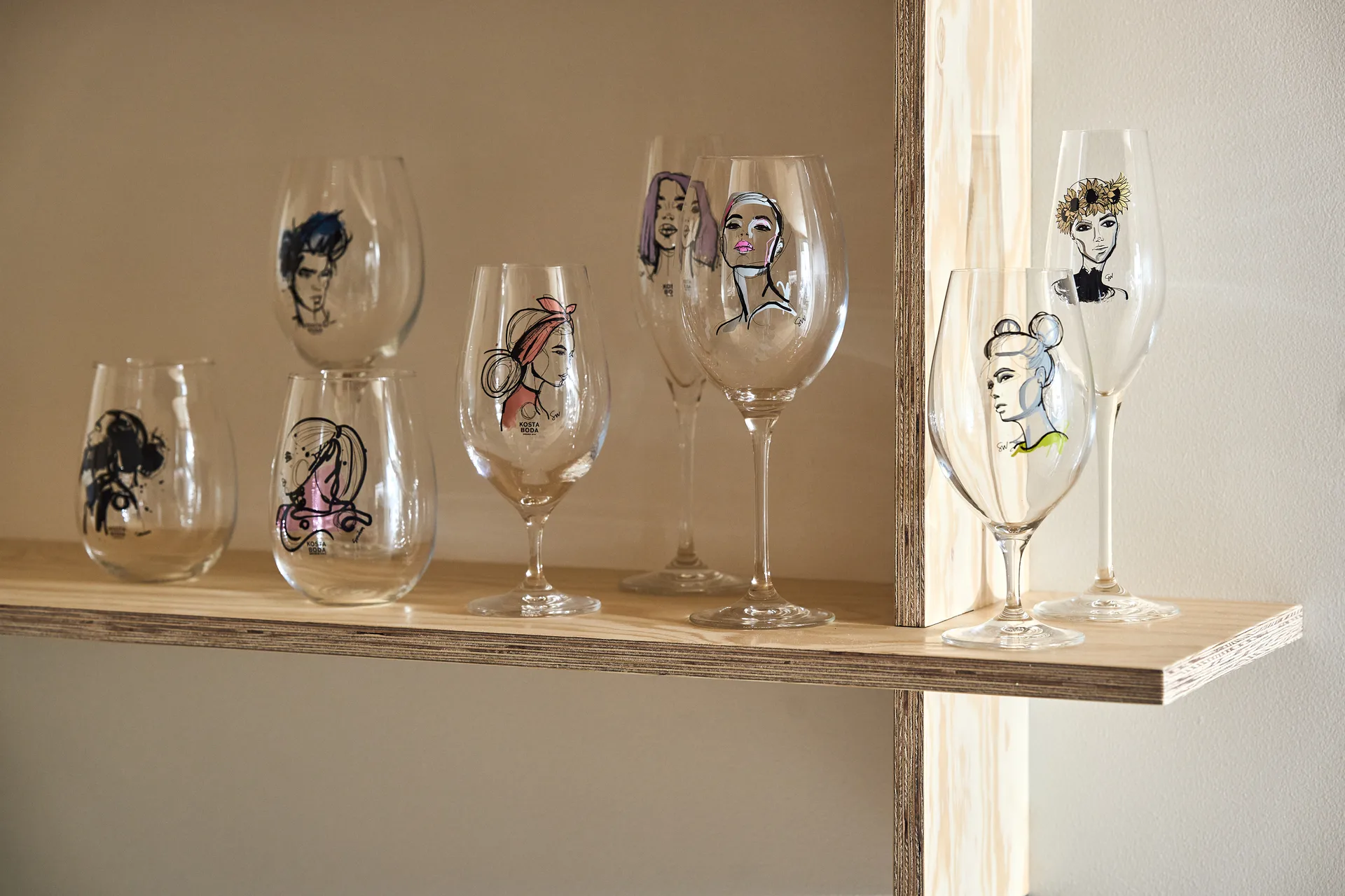 All about you wine glass 52 cl 2 pack, Hold you Kosta Boda