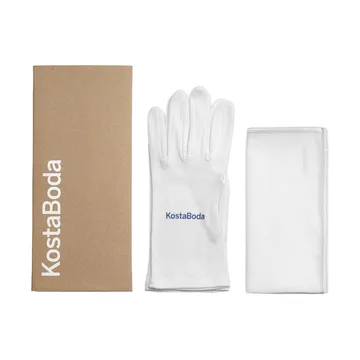 Kosta Boda glass care set box - White, medium - Kosta Boda