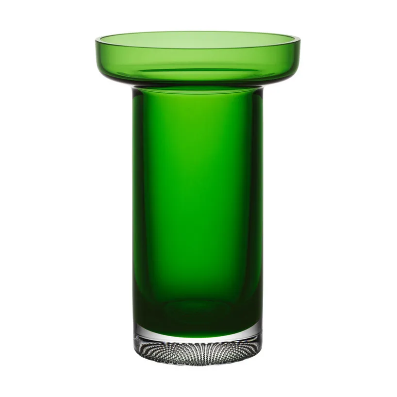 Limelight Rose vase 23 cm, apple green Kosta Boda