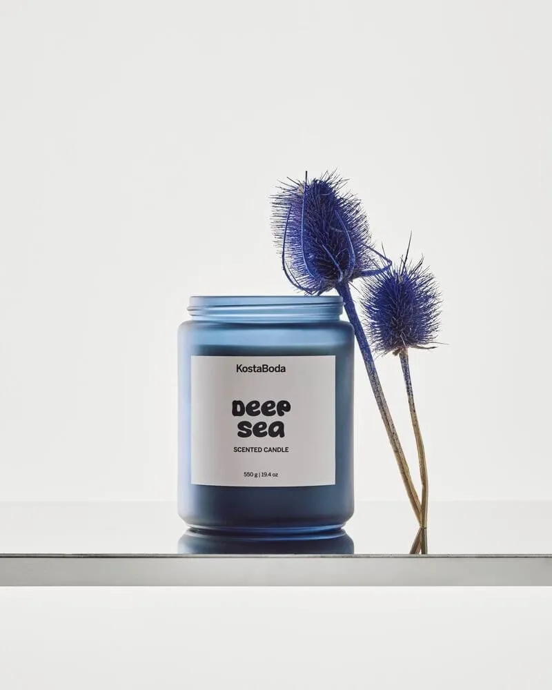 Mind scented candle, Deep Sea, 550 g Kosta Boda
