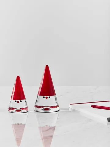 Noel gnome - Green, 15 cm - Kosta Boda