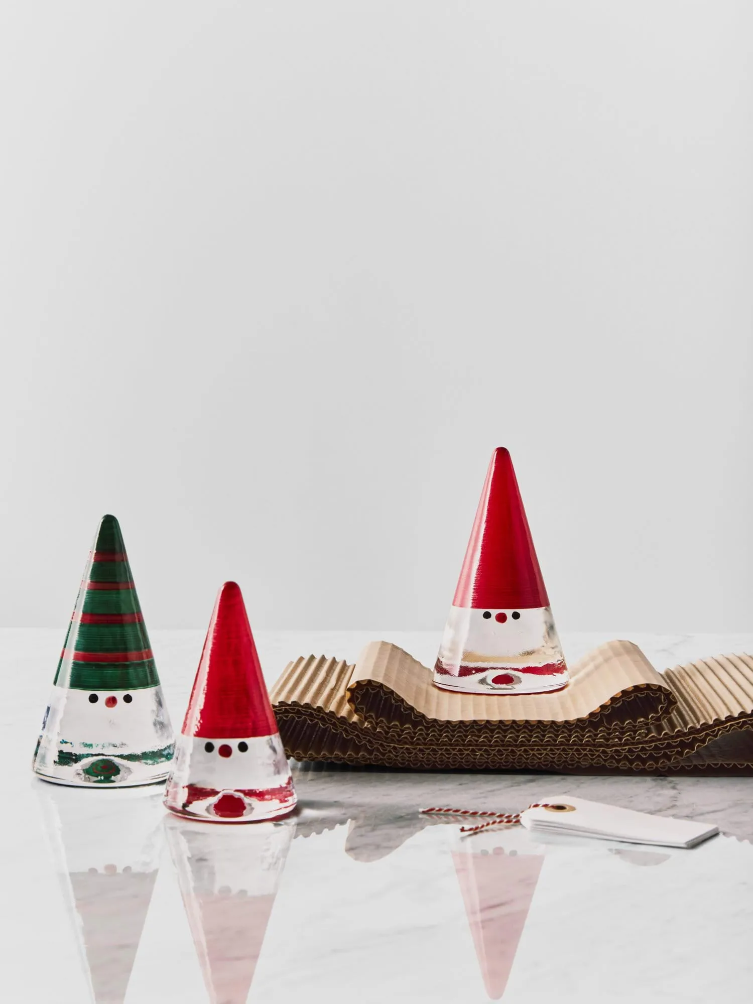 Noel gnome, Green, 15 cm Kosta Boda