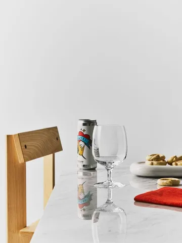 Nutid beer glass - Clear, 48 cl, 4-pack - Kosta Boda