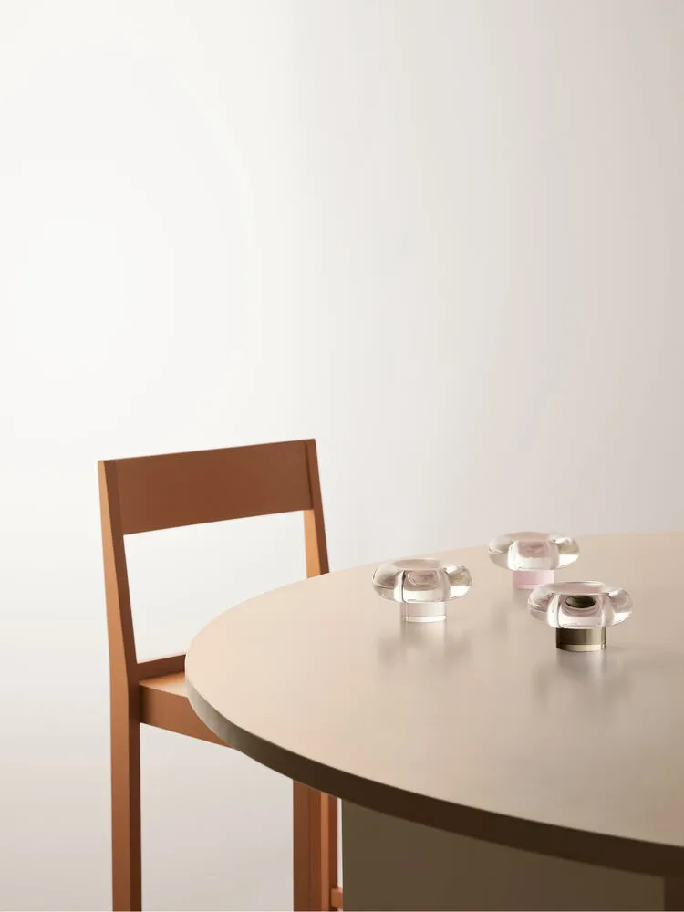 Orion tealight holder Ø11x6,3 cm, Clear Kosta Boda