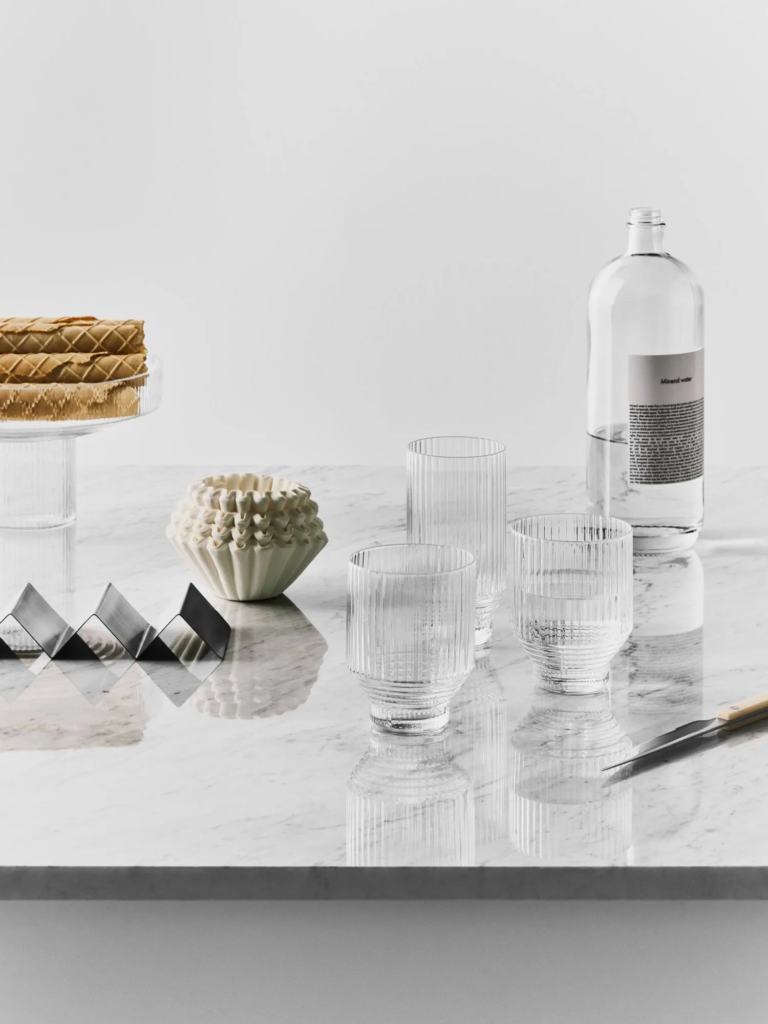 Pavilion lowball glass, Clear, 30 cl, 4-pack Kosta Boda