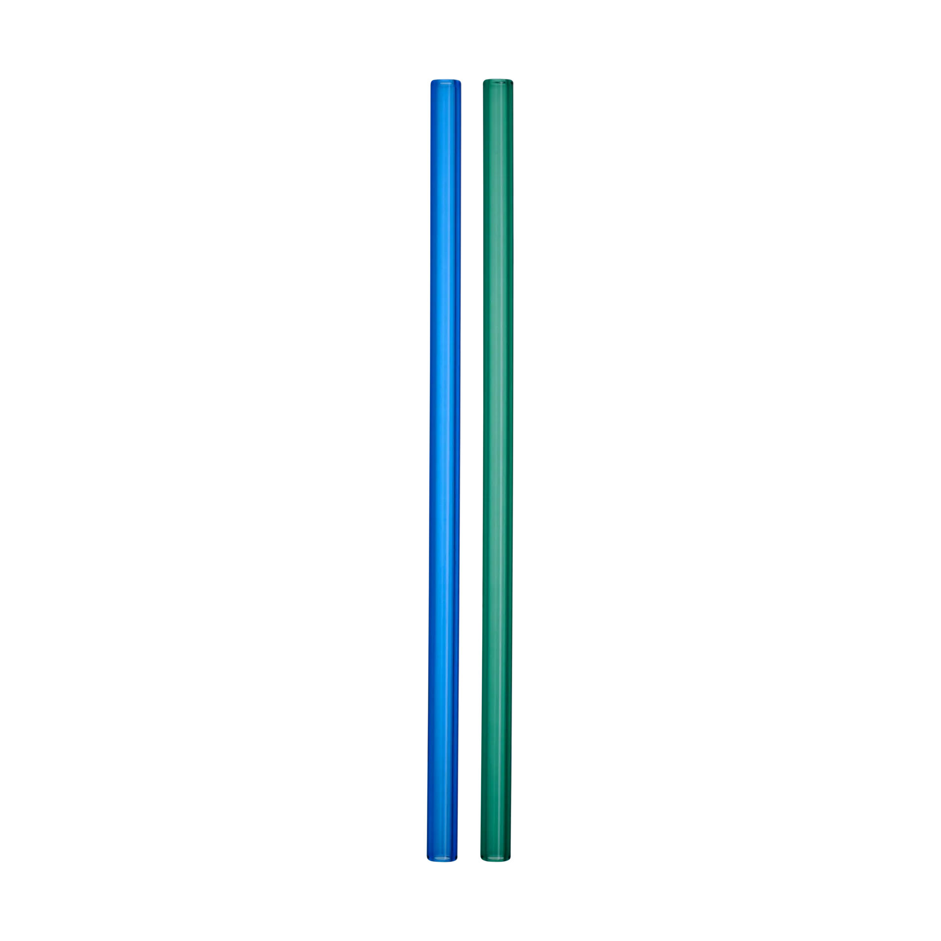 Sipsavor straws 200 mm 2-pack, Blue-green Kosta Boda