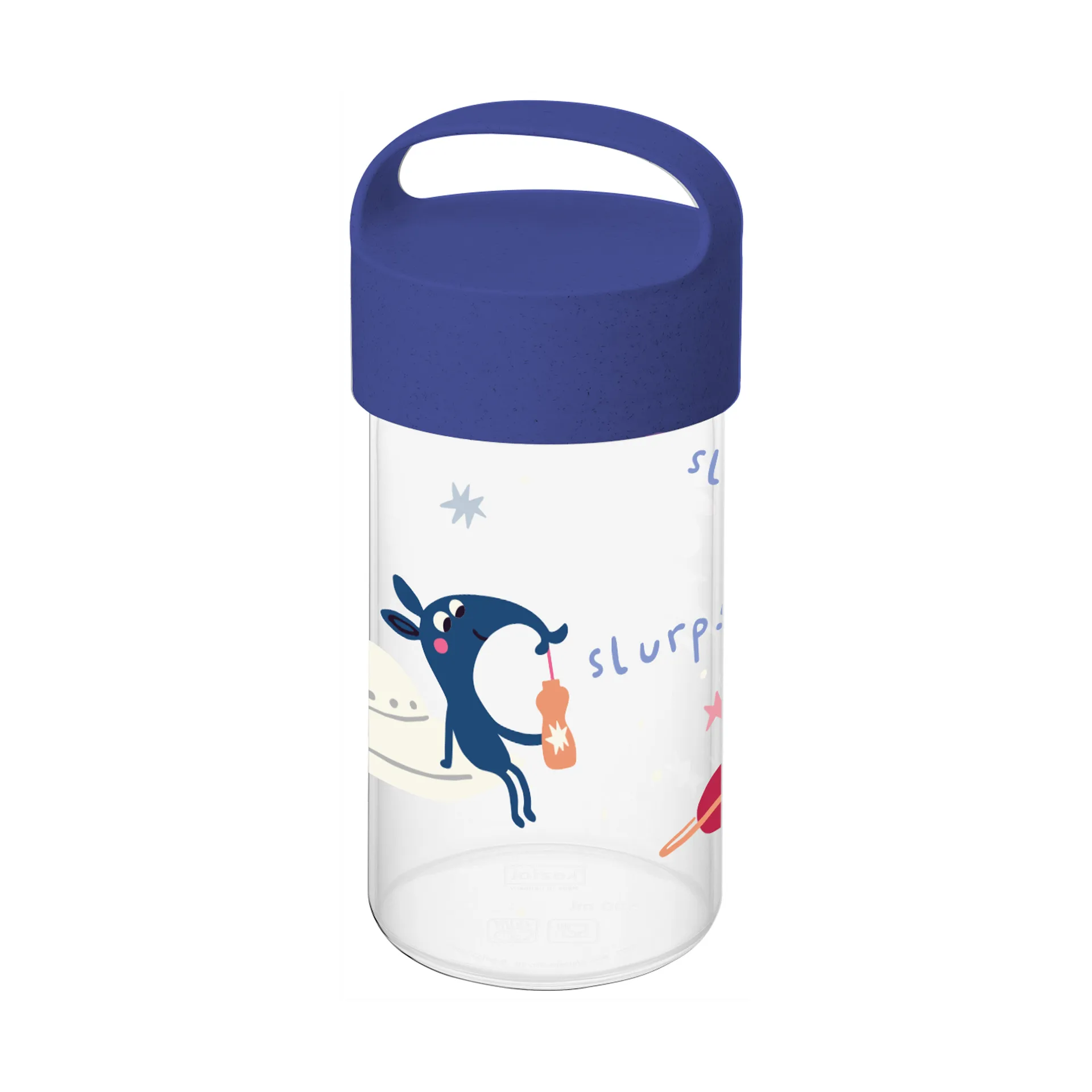 Buddy Snack water bottle 50 cl, Space Koziol