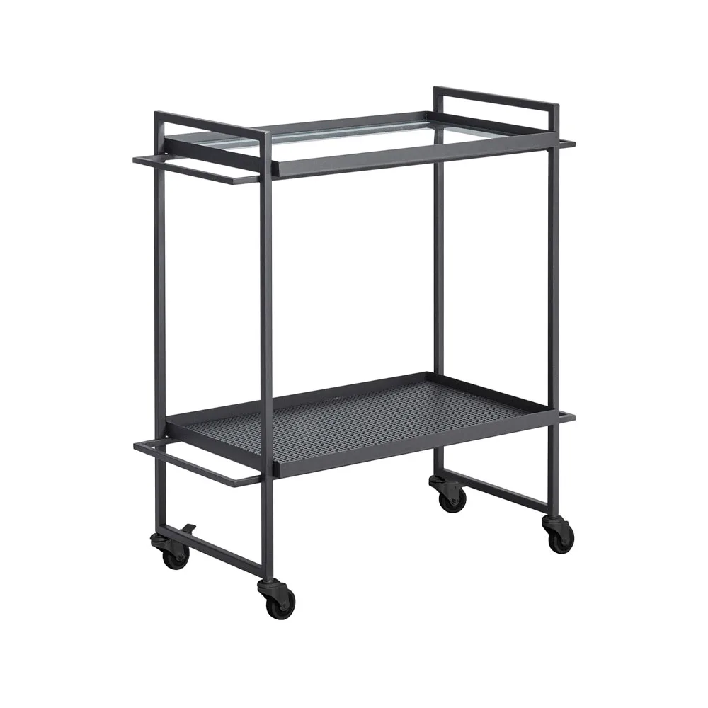 Bauhaus serving trolley, Black Kristina Dam Studio