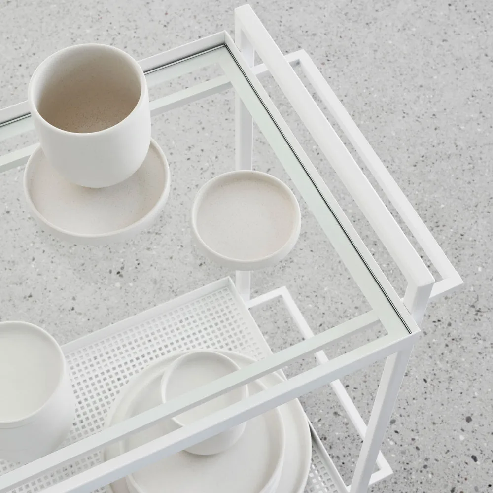 Bauhaus serving trolley, Black Kristina Dam Studio
