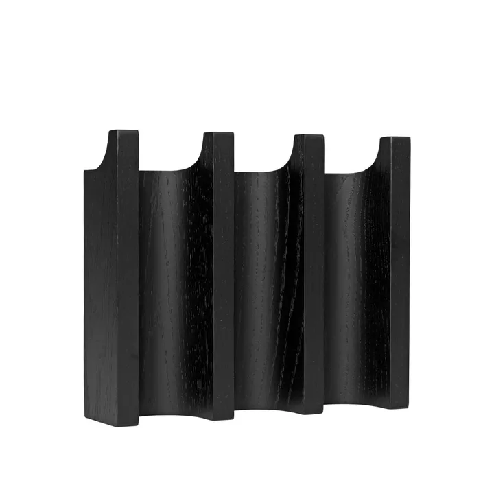 Column hanger - Oak black lacquered - Kristina Dam Studio