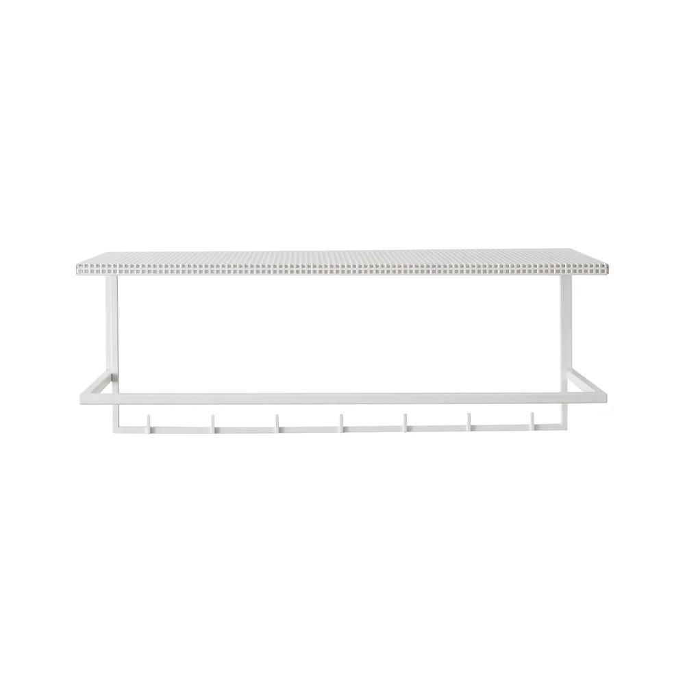 Grid hat shelf, White Kristina Dam Studio