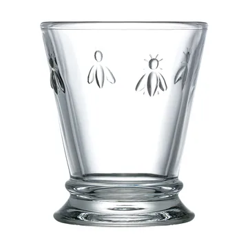 Abeille drinking glass 26 cl 4-pack - Clear - La Rochère