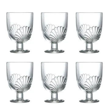 Belle-ile wine glass 29 cl 6-pack - Transparent - La Rochère