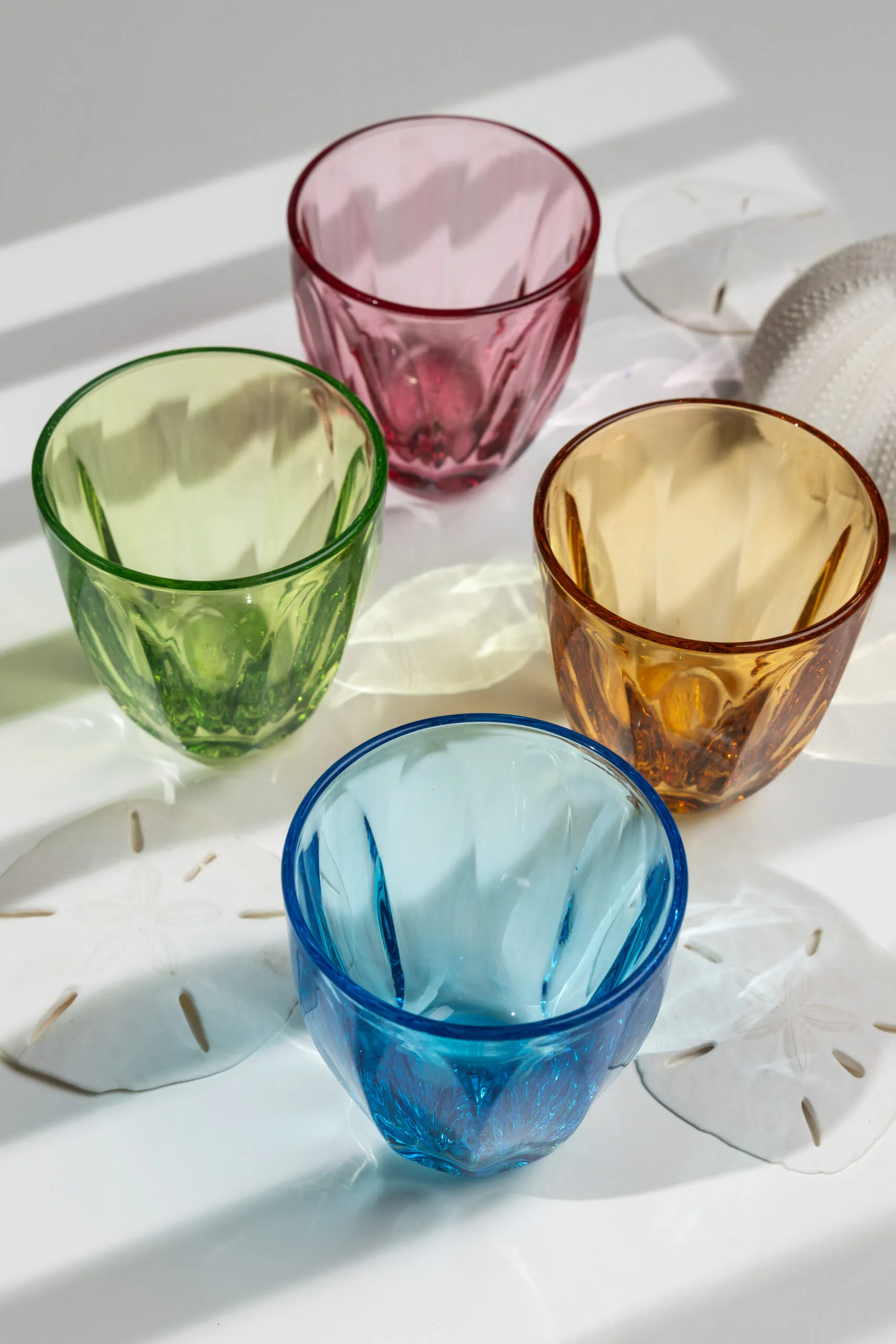 Lily water glass 6-pack, Kiwi green La Rochère