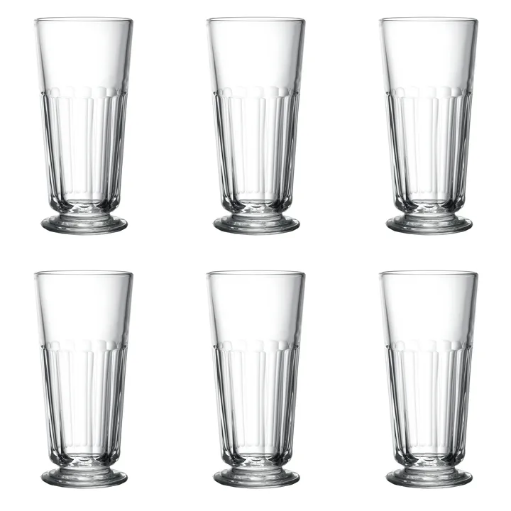 Perigord drinking glasses 37 cl 6-pack - Transparent - La Rochère