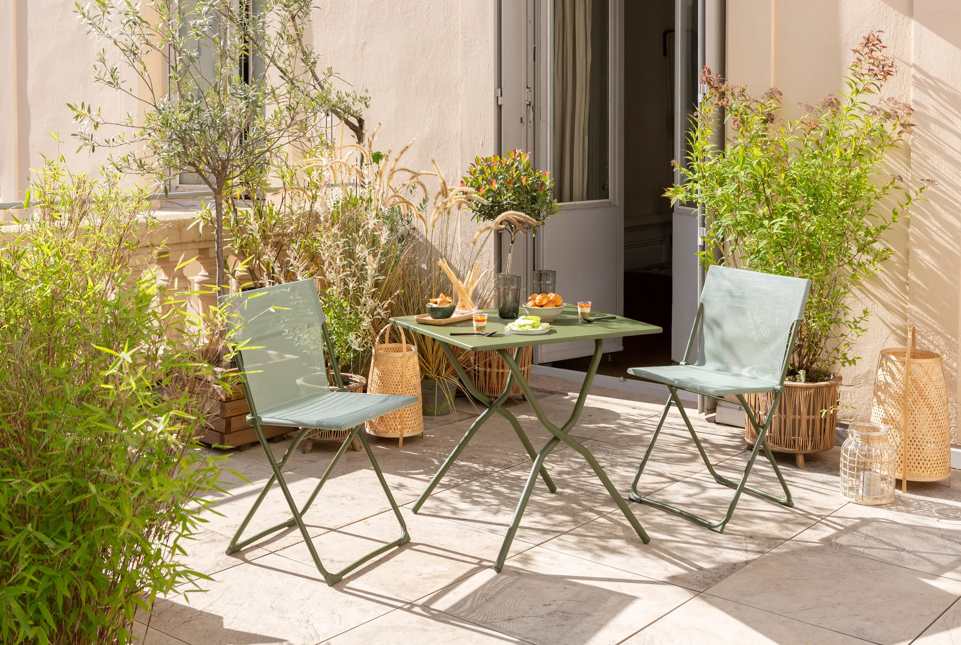 Balcony chair, Moss/green Lafuma