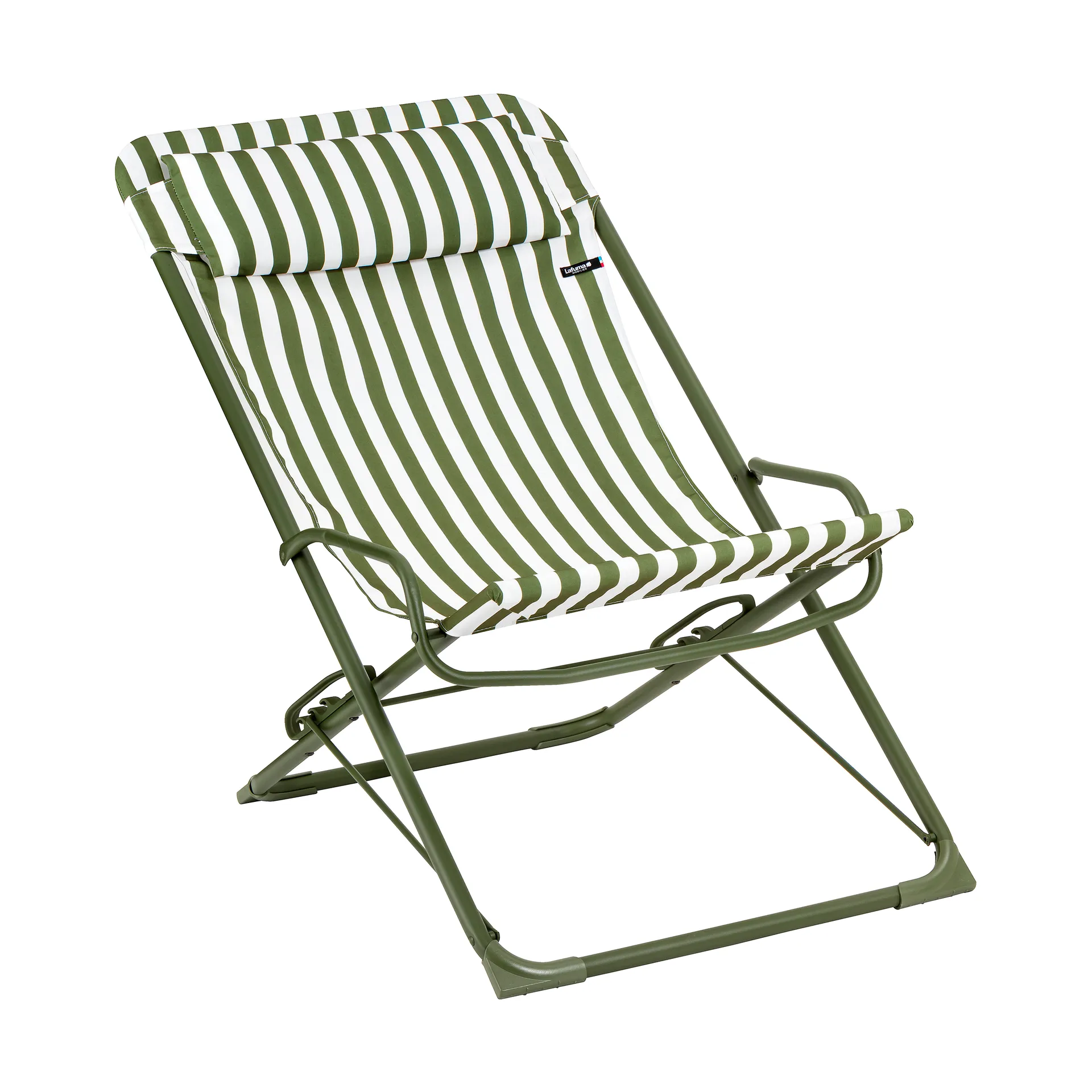 Transaswing Multi deck chair, Rayures Moss Lafuma