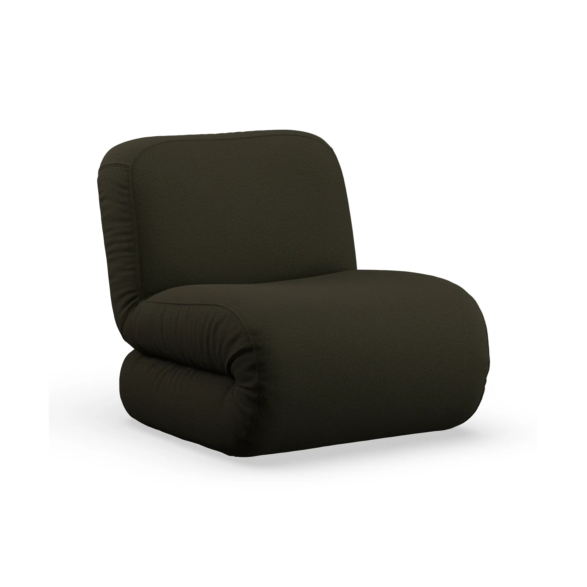 Bau armchair, Barnum Pine, straight Lammhults