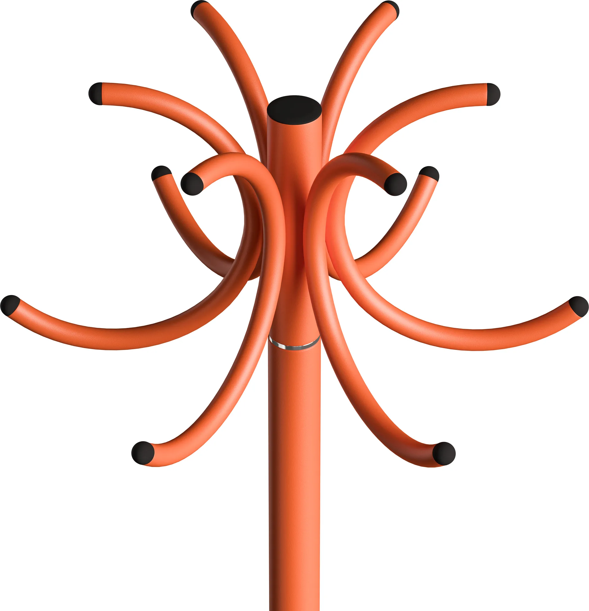 S70-12 coat rack, Orange texture Lammhults