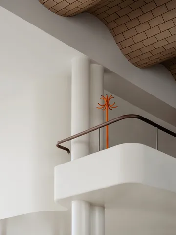 S70-12 coat rack - Orange texture - Lammhults