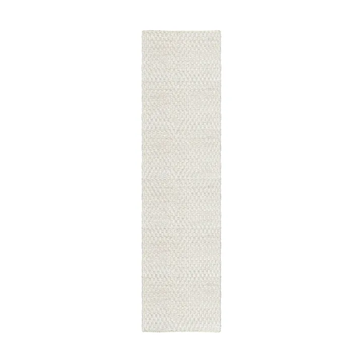 Barley jute rug - Bone white, 75x240 cm - Layered