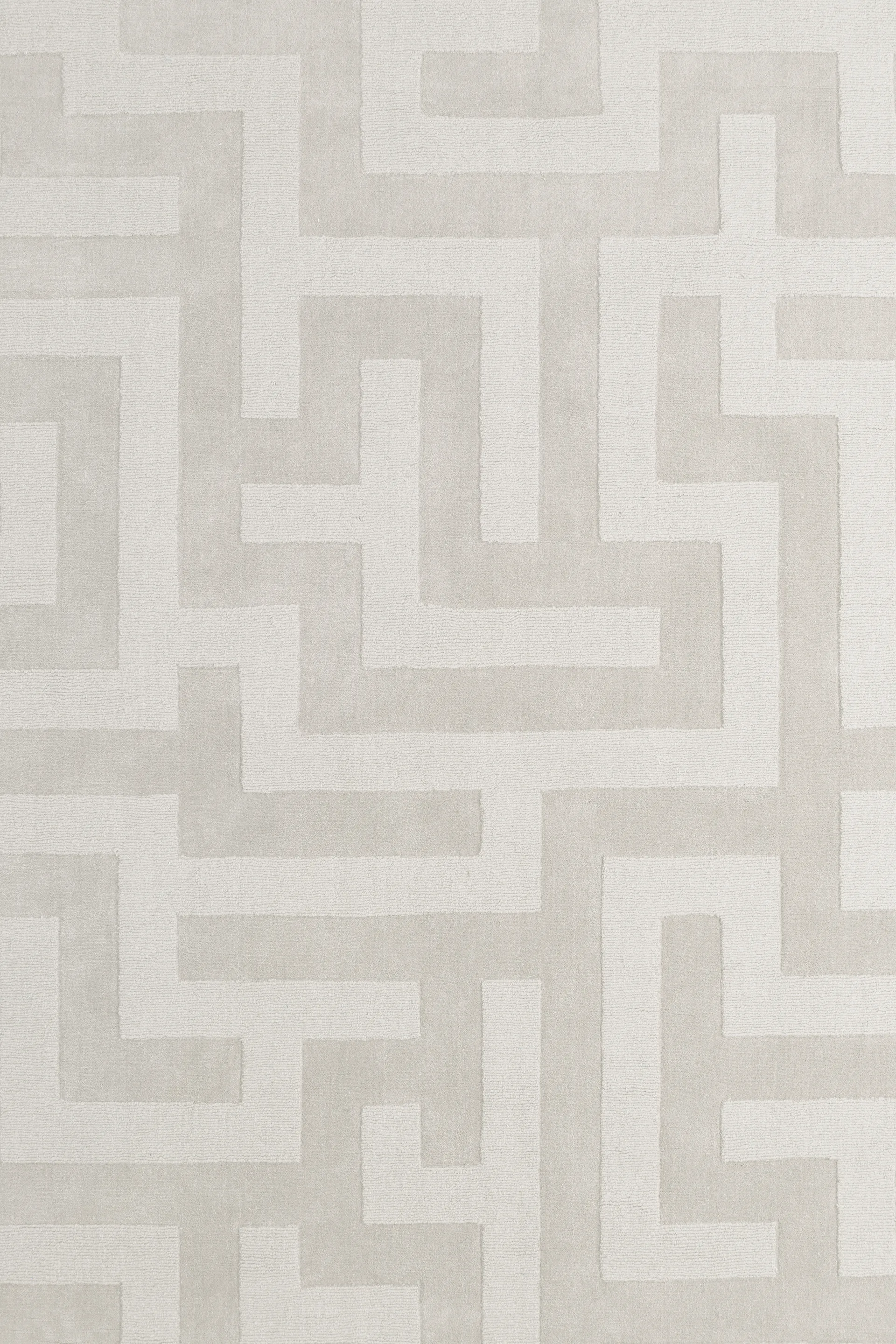 Byzantine grande wool carpet, Light oatmeal, 300x400 cm Layered