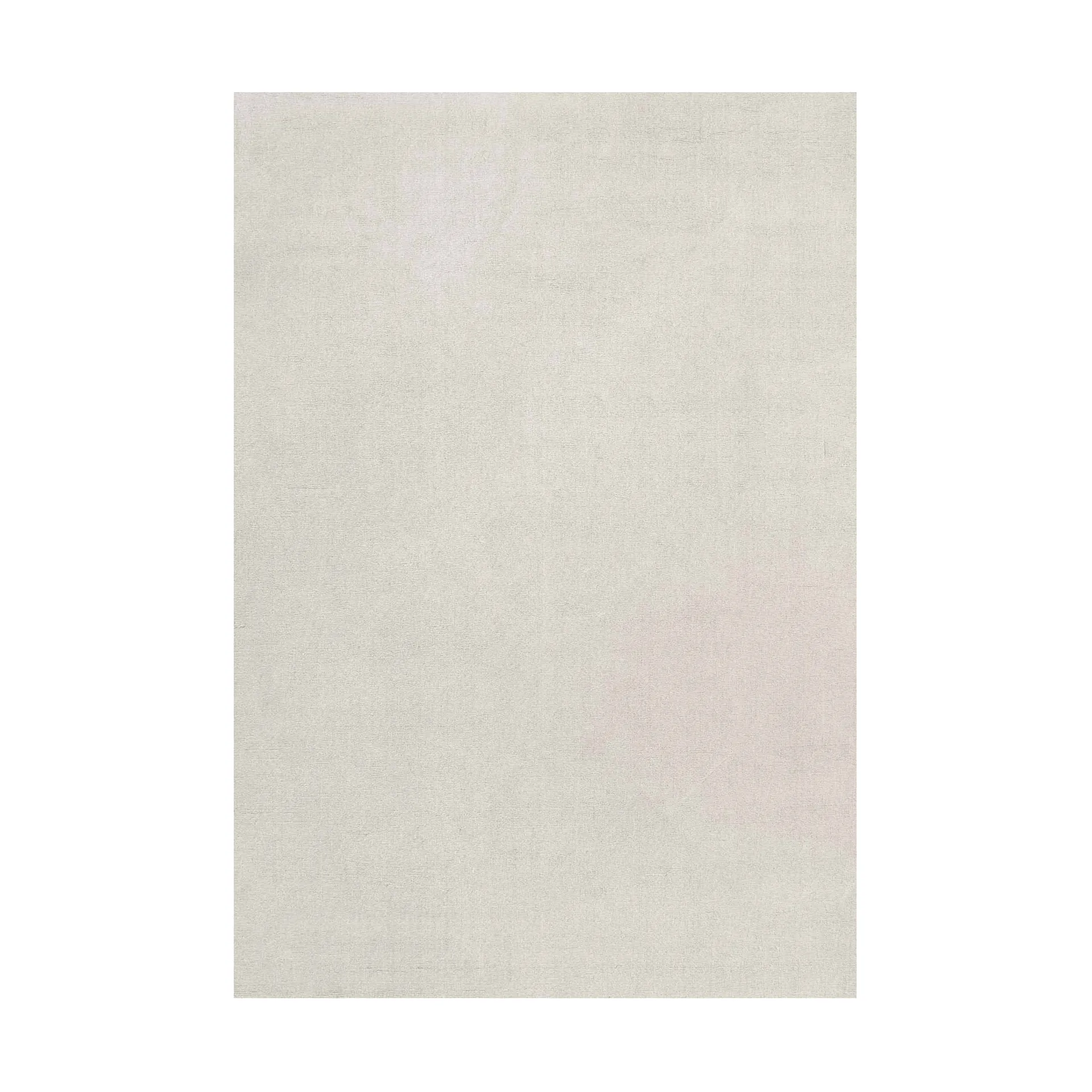 Classic solid wool rug 200x300 cm, Bone white Layered