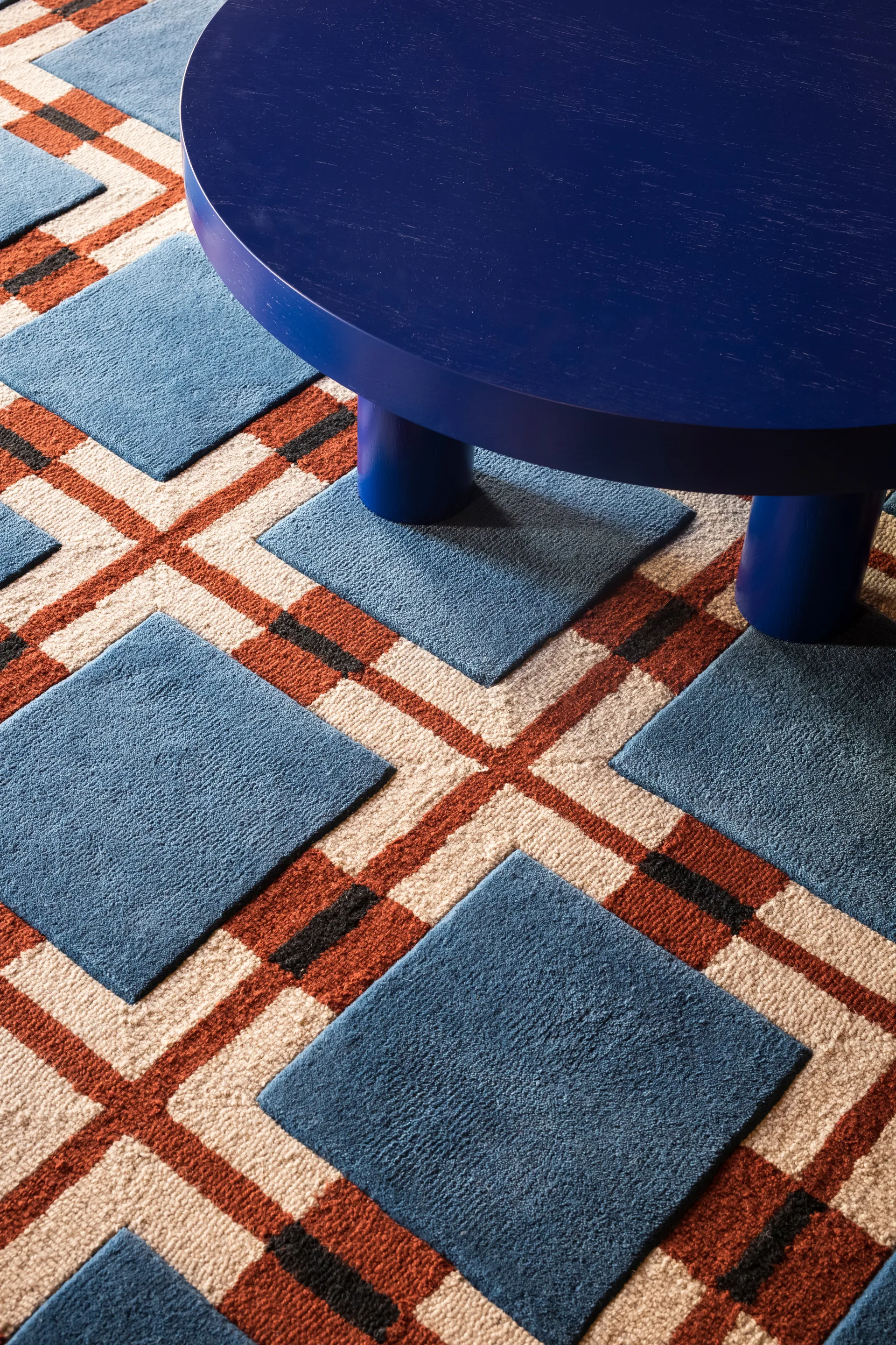 Evelina Kroon Berry rain wool carpet, 250x350 cm Layered