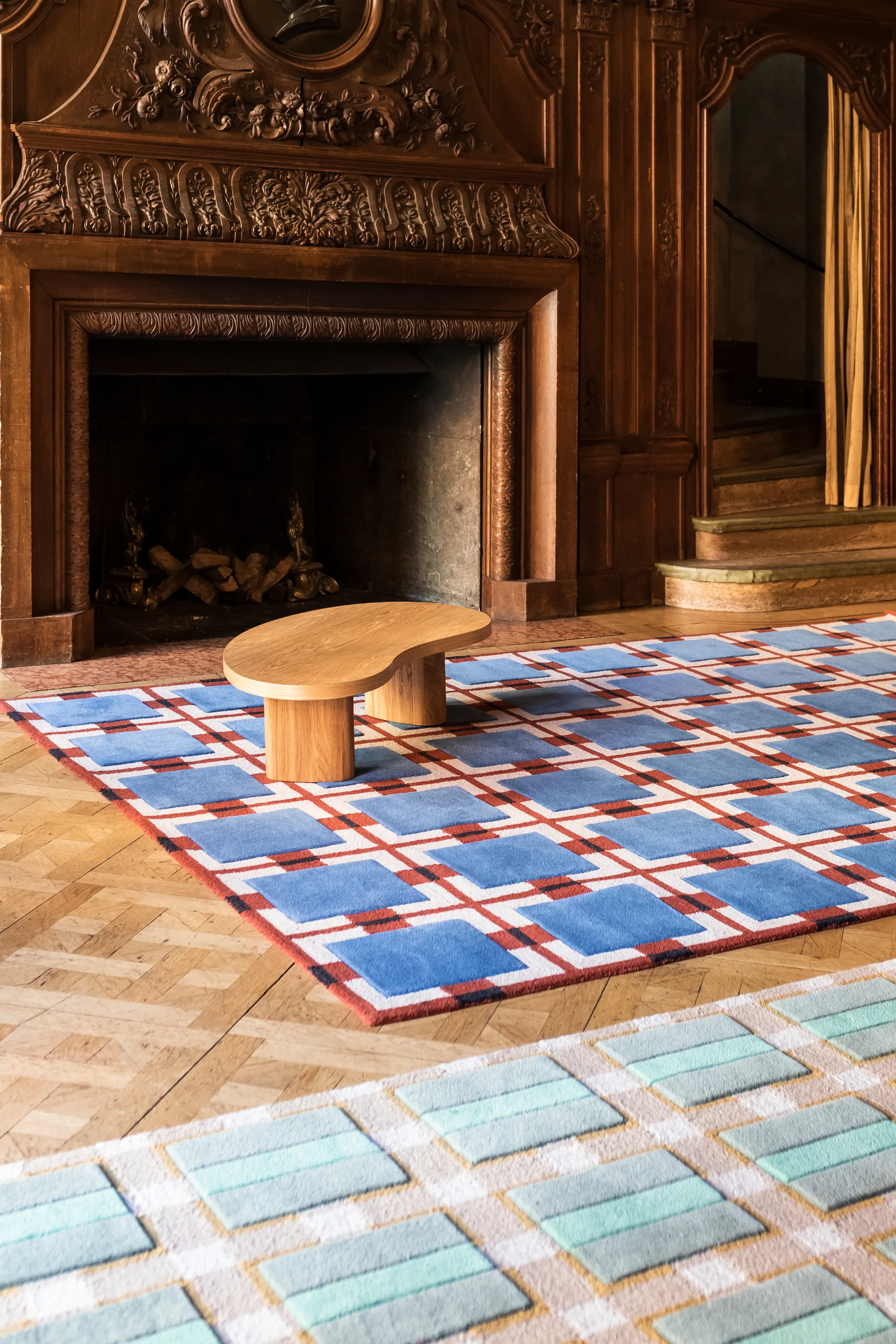 Evelina Kroon Berry rain wool carpet, 250x350 cm Layered