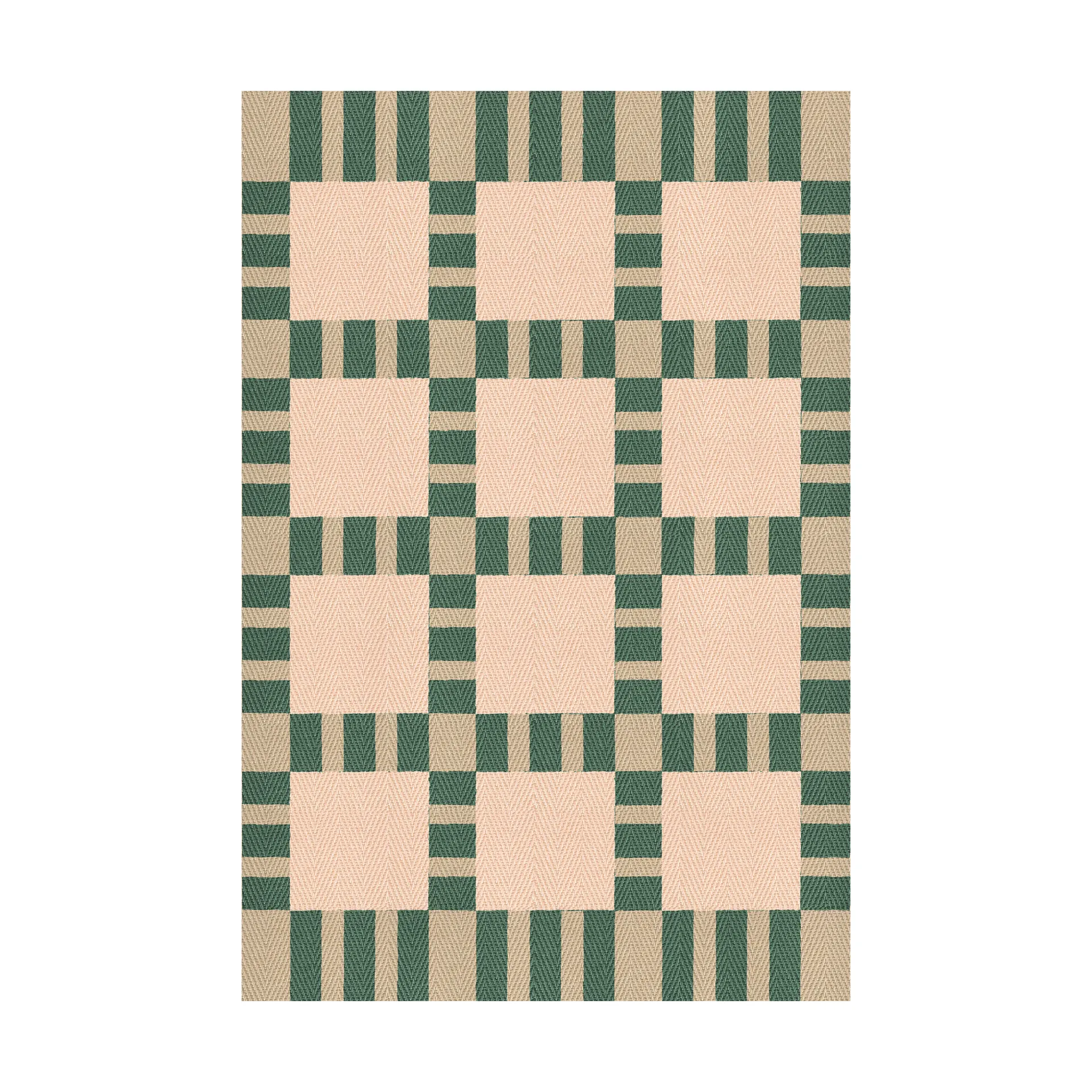 Evelina Kroon jute rug 140x200 cm, Korean chives Layered