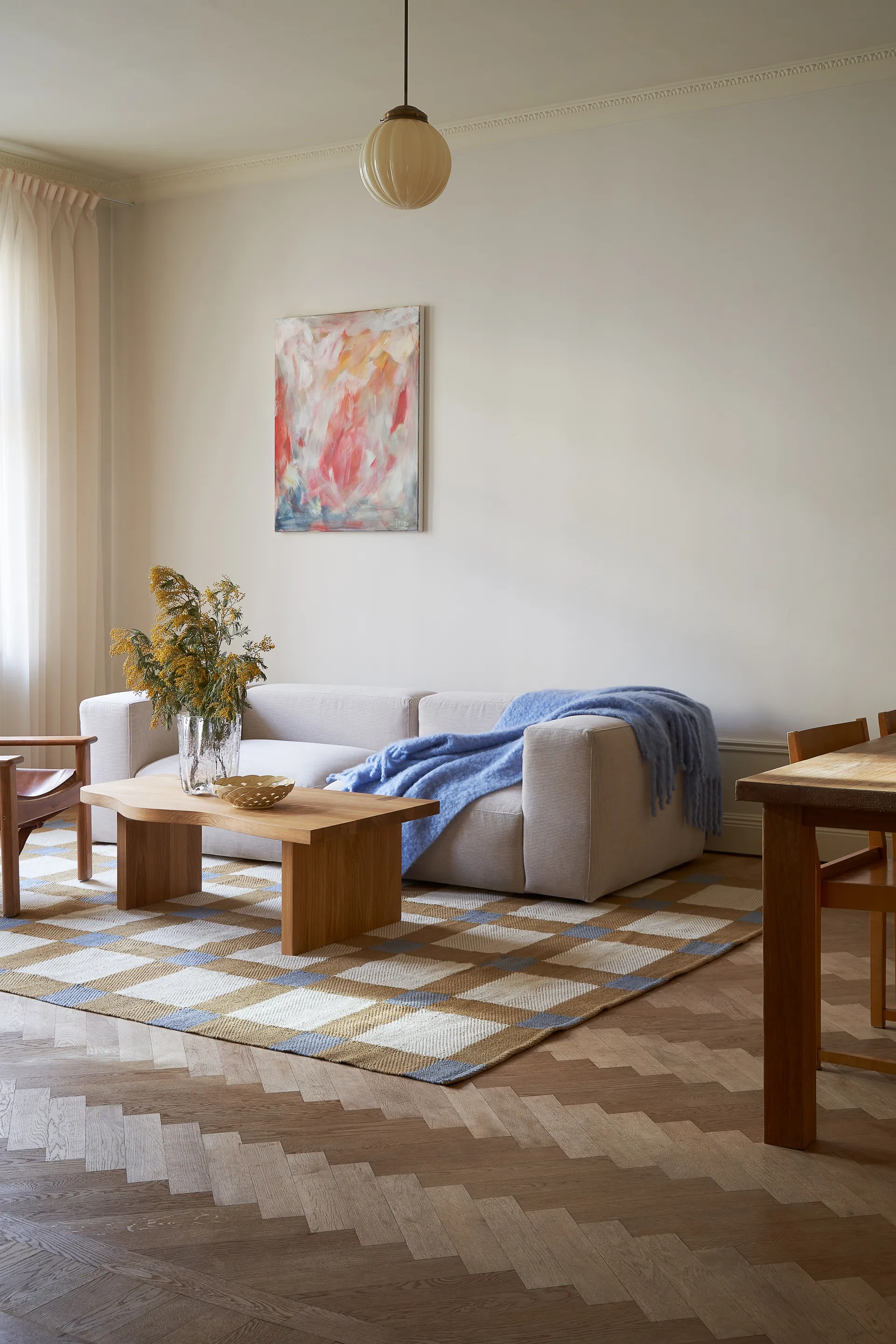 Evelina Kroon jute rug 180x270 cm, Dusk Layered