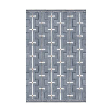 Johanna wool carpet - Blue sky. 250x350 cm - Layered