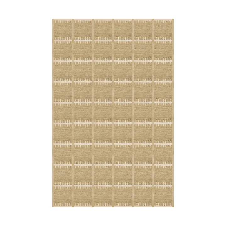 Lilly wool carpet - Mustard. 180x270 cm - Layered