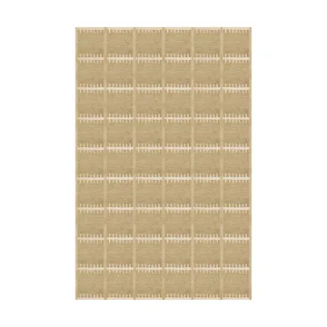Lilly wool carpet - Mustard, 200x300 cm - Layered