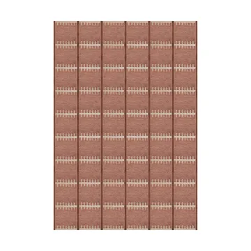 Lilly wool carpet - Rust, 180x270 cm - Layered