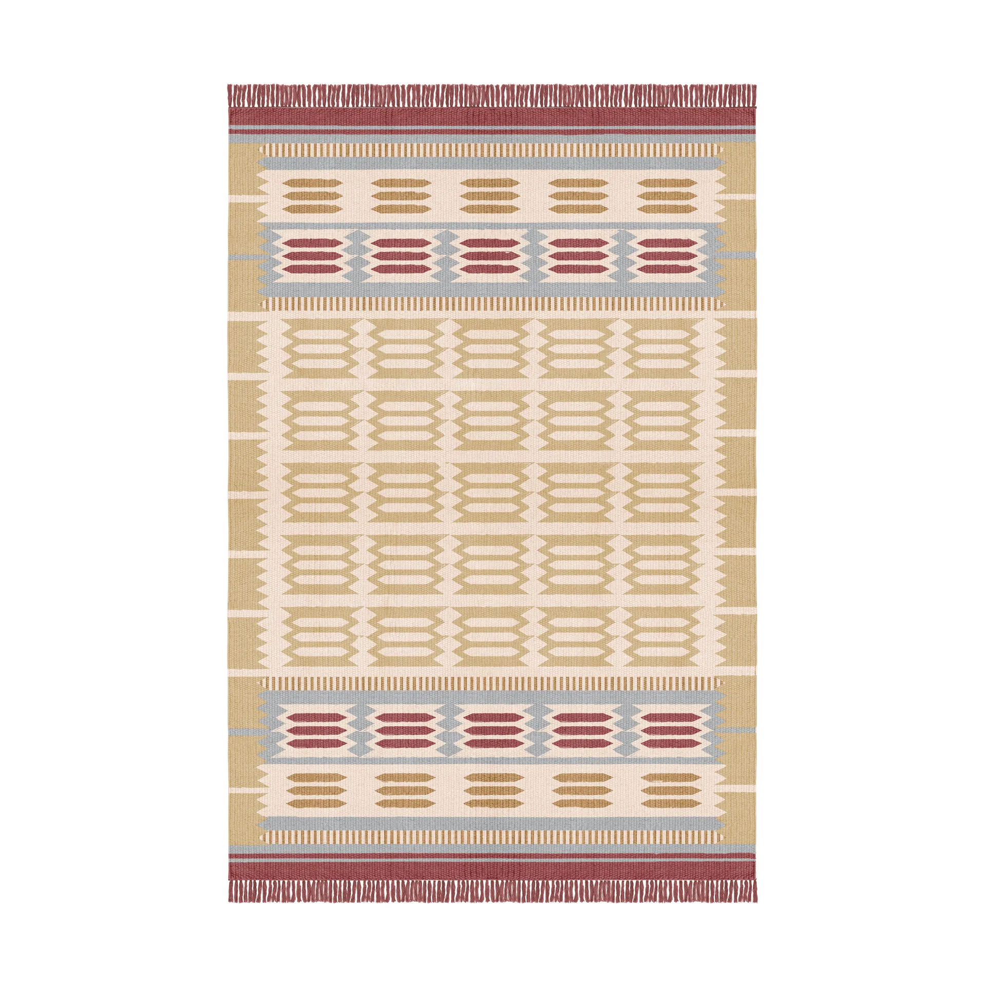 Röllakan Hilma wool carpet, Meadow, 180x270 cm Layered