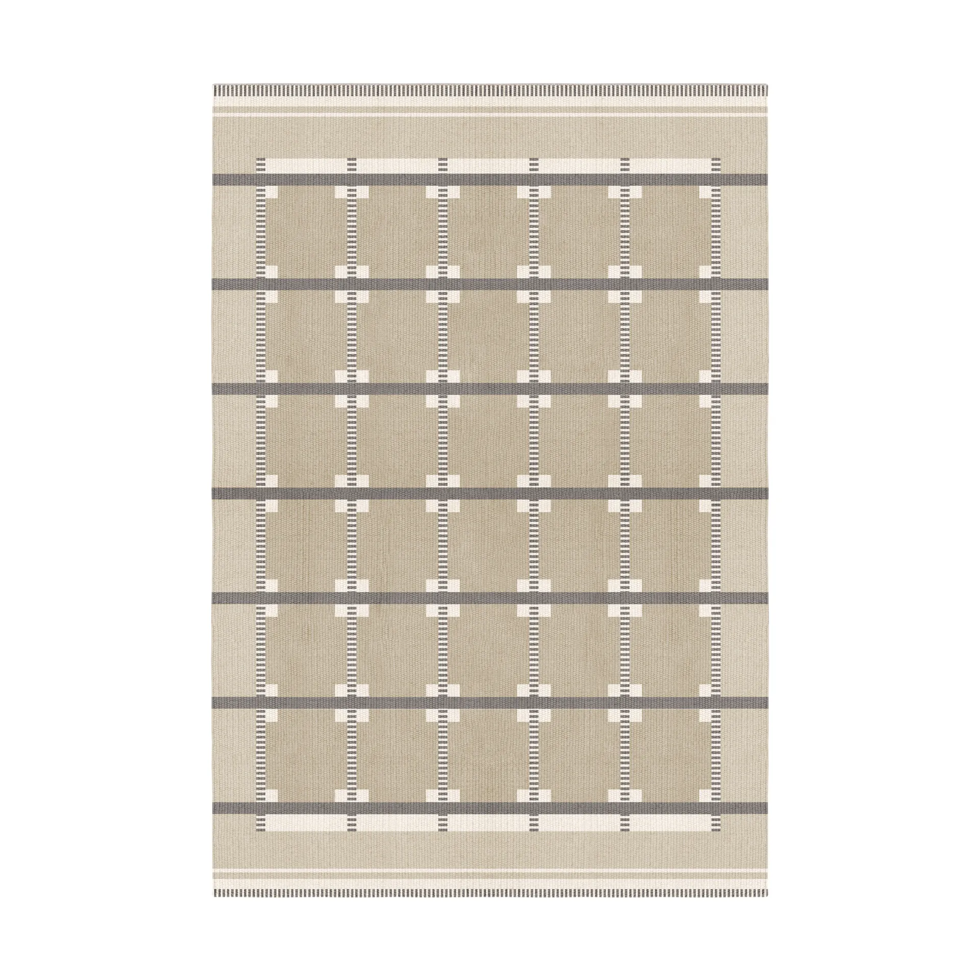 Röllakan Ruth wool rug, Almond, 200x300 cm Layered