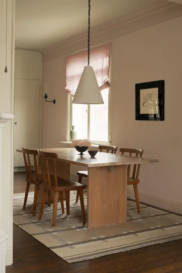 Röllakan Ruth wool rug - Almond, 300x400 cm - Layered