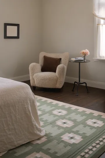 Röllakan Selma wool rug - Sage, 300x400 cm - Layered