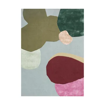 Sleeping Flower wool carpet - 250x350 cm - Layered