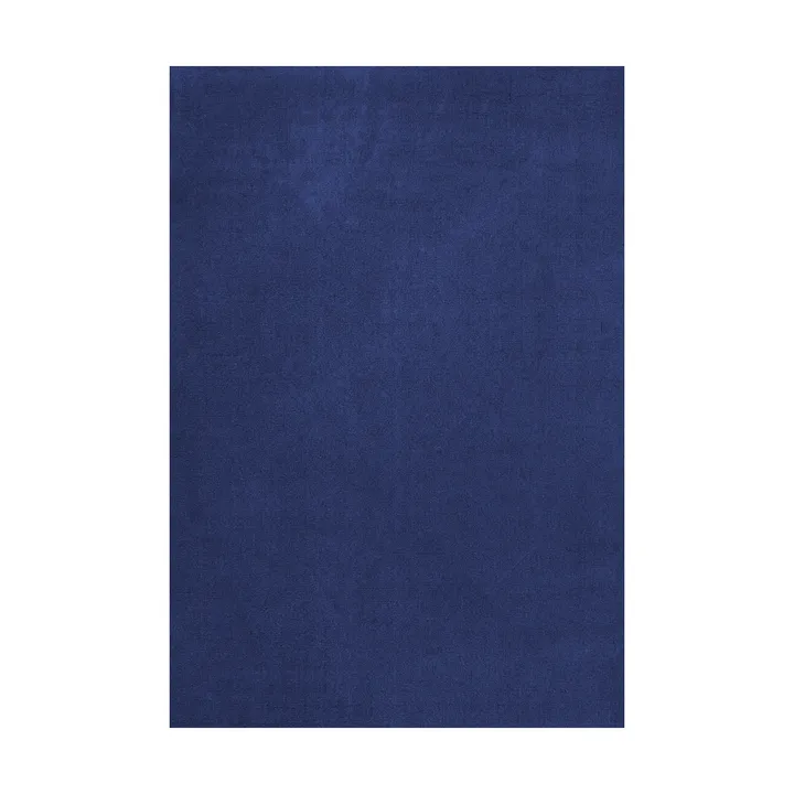 Solid Wool wool rug - Dark blue, 200x300 cm - Layered