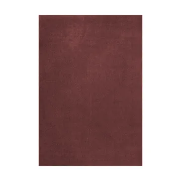 Solid Wool wool rug - Ruby red, 180x270 cm - Layered