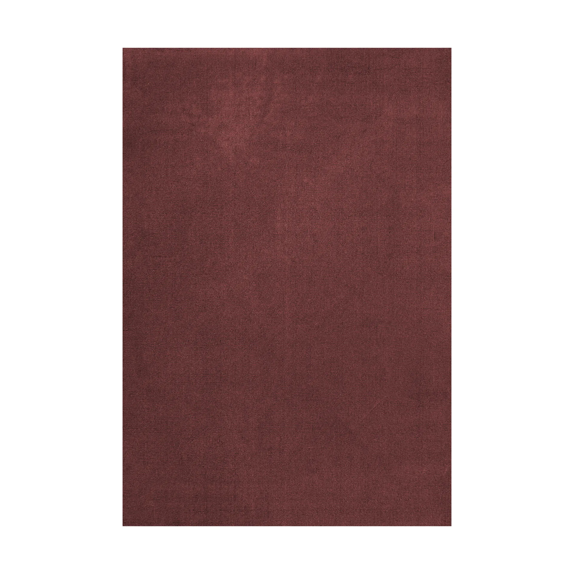 Solid Wool wool rug, Ruby red, 300x400 cm Layered