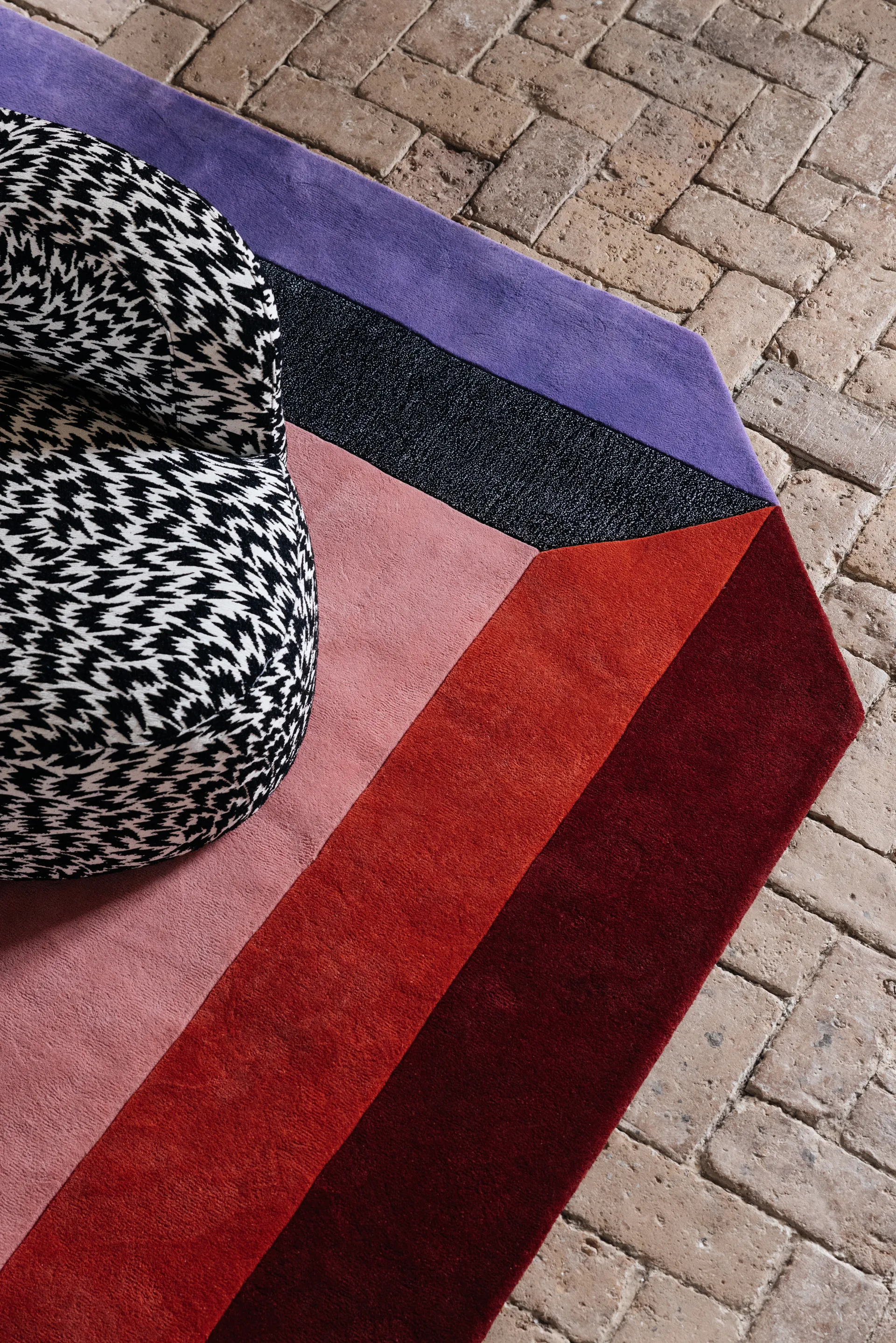 Teklan crystal spectrum wool rug, Multi, 300x400 cm Layered