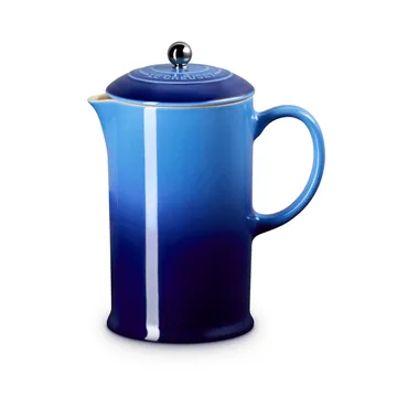 Le Creuset coffee press pot - Azure, 1 L - Le Creuset
