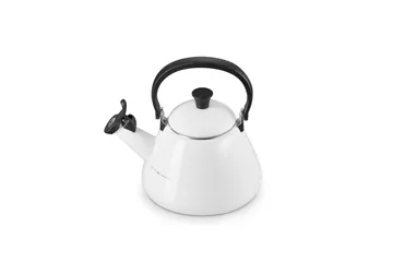 Le Creuset Kone kettle with whistle - White - Le Creuset