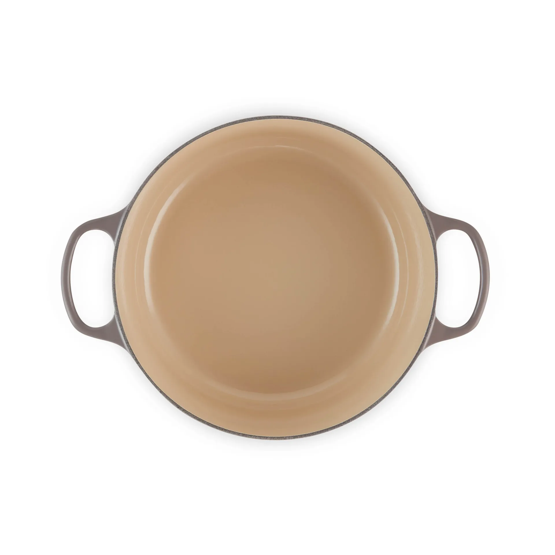 Le Creuset Signature round casserole 4.2 l, Flint Le Creuset
