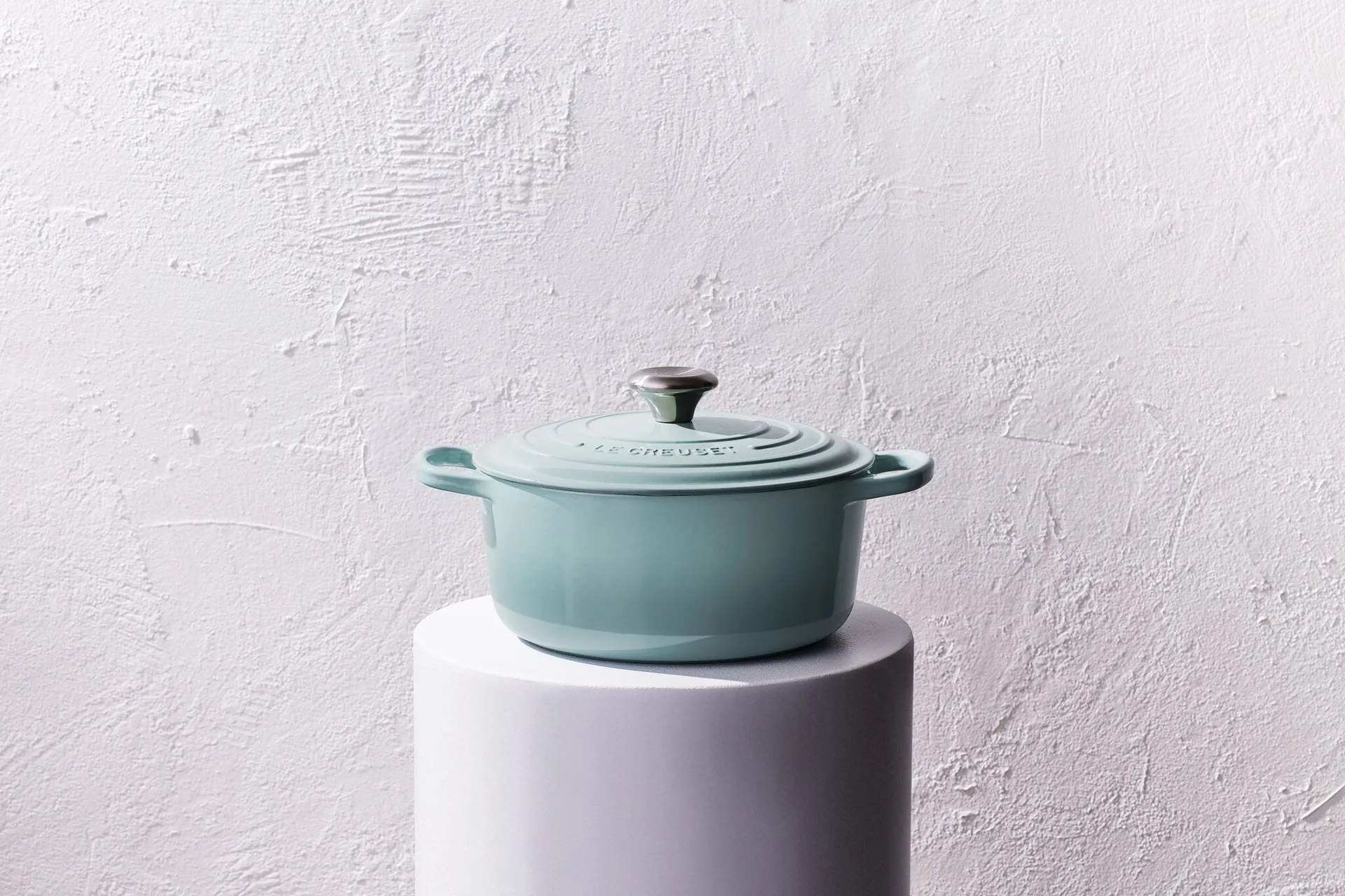 Le Creuset Signature round casserole 4.2 l, Sea Salt Le Creuset